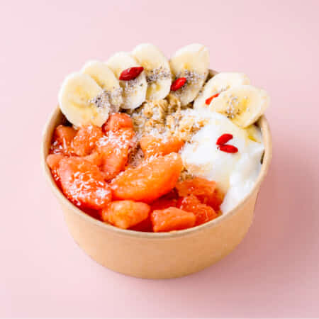 ピンクグレフルボウル｜福岡でお弁当のデリバリー・テイクアウトならKIGARUキッチン